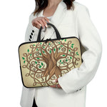 Tree Of Life Celtic Symbol Print Laptop Sleeve With Handle