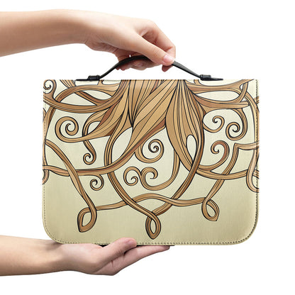 Tree Of Life Celtic Symbol Print Leather Bible Cover