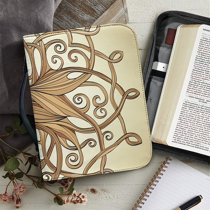 Tree Of Life Celtic Symbol Print Leather Bible Cover