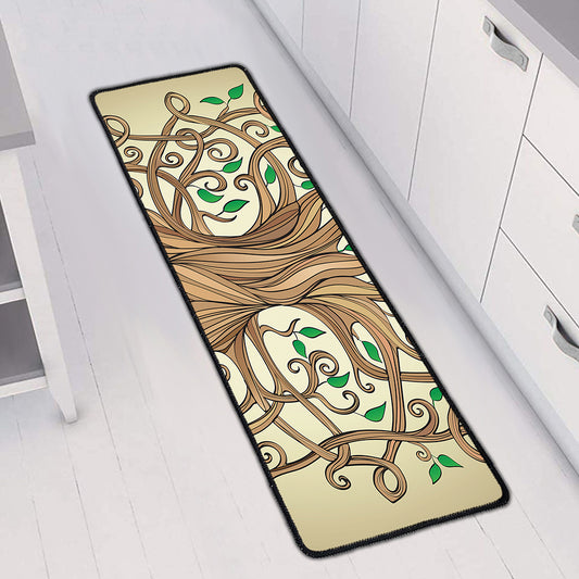 Tree Of Life Celtic Symbol Print Long Kitchen Mat