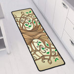 Tree Of Life Celtic Symbol Print Long Kitchen Mat