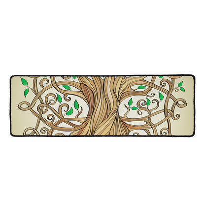 Tree Of Life Celtic Symbol Print Long Kitchen Mat