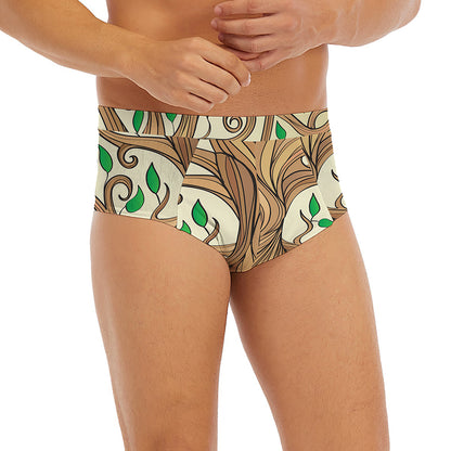 Tree Of Life Celtic Symbol Print Men's Briefs