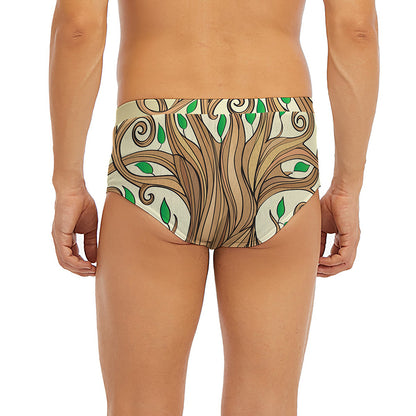 Tree Of Life Celtic Symbol Print Men's Briefs