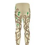 Tree Of Life Celtic Symbol Print Men's leggings