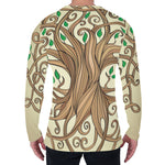 Tree Of Life Celtic Symbol Print Men's Long Sleeve T-Shirt