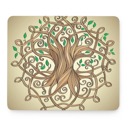 Tree Of Life Celtic Symbol Print Mouse Pad