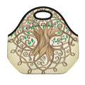 Tree Of Life Celtic Symbol Print Neoprene Lunch Bag