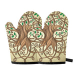 Tree Of Life Celtic Symbol Print Oven Mitts