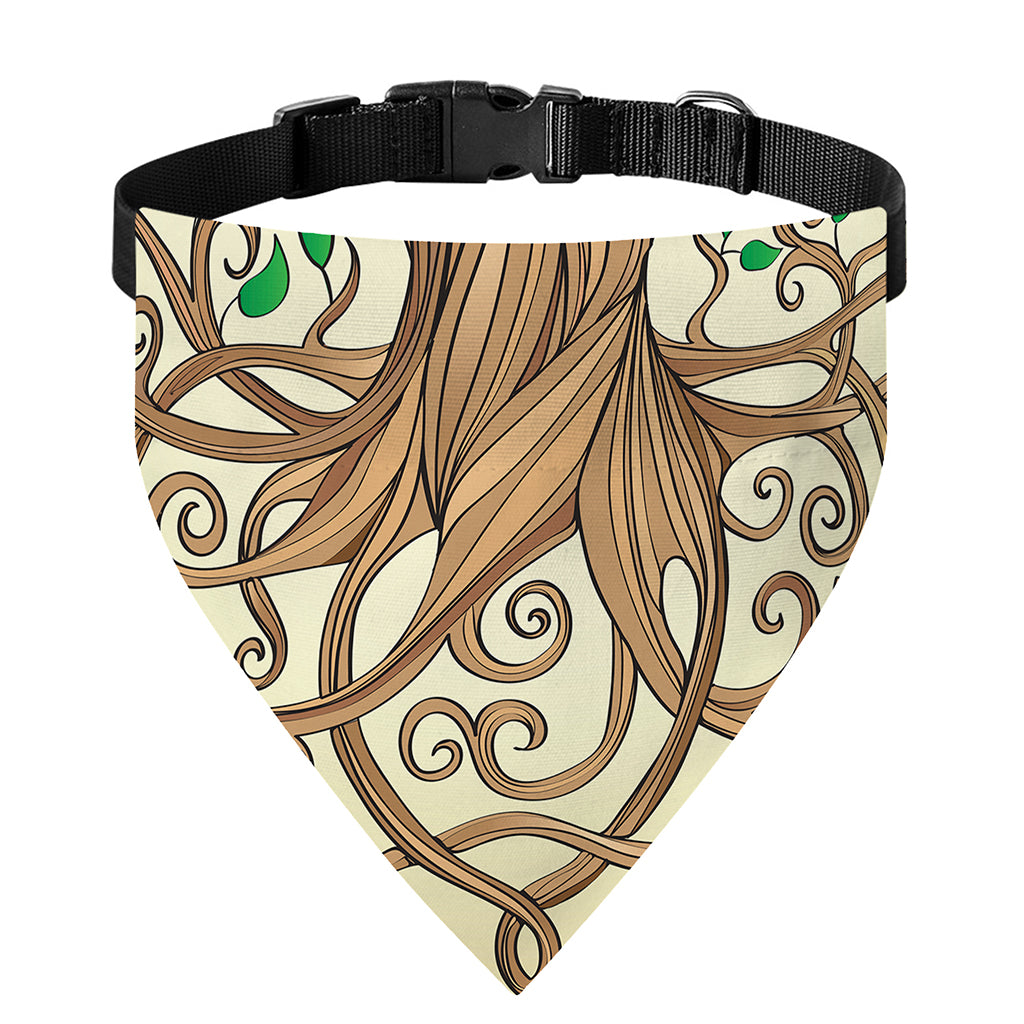 Tree Of Life Celtic Symbol Print Over The Collar Dog Bandana