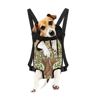 Tree Of Life Celtic Symbol Print Pet Carrier Backpack