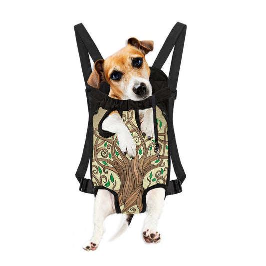 Tree Of Life Celtic Symbol Print Pet Carrier Backpack