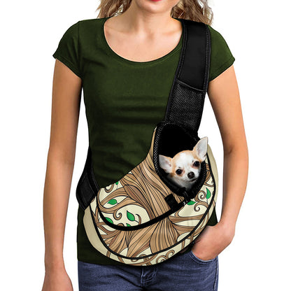 Tree Of Life Celtic Symbol Print Pet Sling Carrier