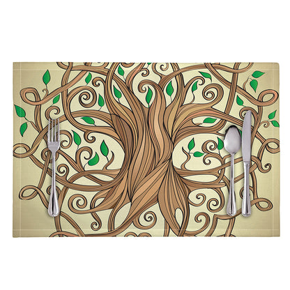 Tree Of Life Celtic Symbol Print Placemat