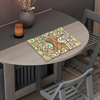 Tree Of Life Celtic Symbol Print Placemat