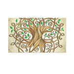 Tree Of Life Celtic Symbol Print Polyester Flag