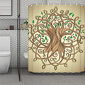 Tree Of Life Celtic Symbol Print Polyester Shower Curtain