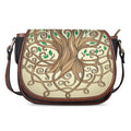 Tree Of Life Celtic Symbol Print Saddle Bag