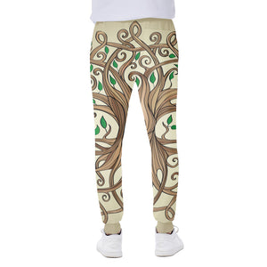 Tree Of Life Celtic Symbol Print Scuba Joggers