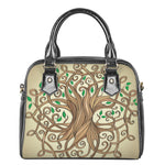 Tree Of Life Celtic Symbol Print Shoulder Handbag