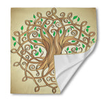Tree Of Life Celtic Symbol Print Silk Bandana