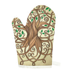 Tree Of Life Celtic Symbol Print Single Oven Mitt