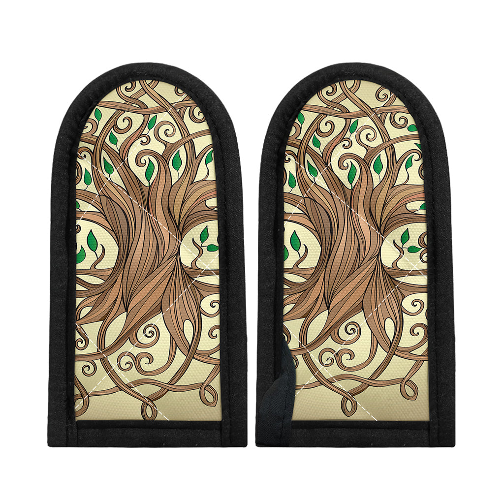 Tree Of Life Celtic Symbol Print Skillet Handle Cover