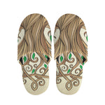 Tree Of Life Celtic Symbol Print Slippers