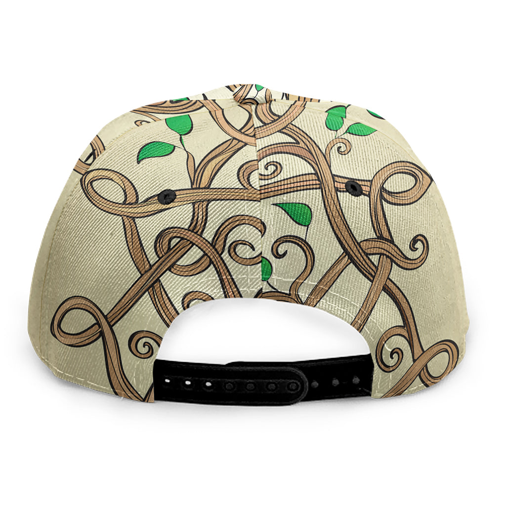 Tree Of Life Celtic Symbol Print Snapback Cap