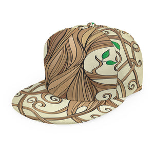 Tree Of Life Celtic Symbol Print Snapback Cap