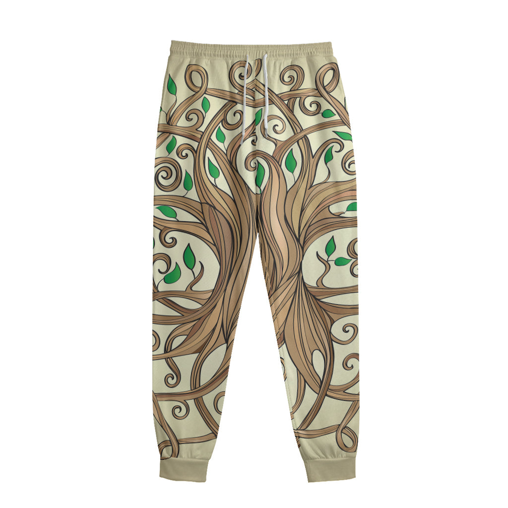 Tree Of Life Celtic Symbol Print Sweatpants