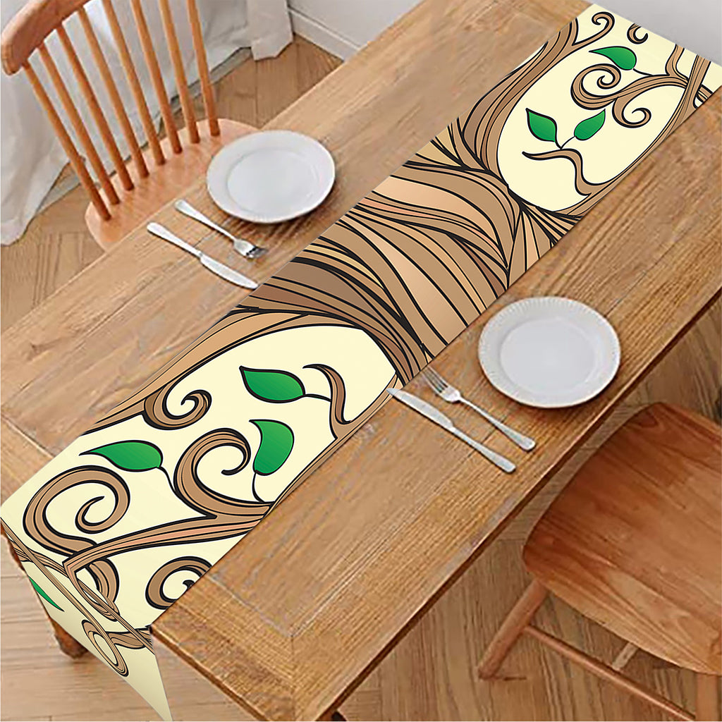 Tree Of Life Celtic Symbol Print Table Runner