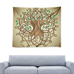 Tree Of Life Celtic Symbol Print Tapestry