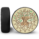Tree Of Life Celtic Symbol Print Tire Cover
