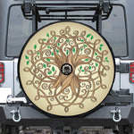 Tree Of Life Celtic Symbol Print Tire Cover With Camera Hole