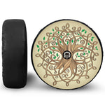 Tree Of Life Celtic Symbol Print Tire Cover With Camera Hole