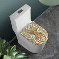 Tree Of Life Celtic Symbol Print Toilet Lid Cover