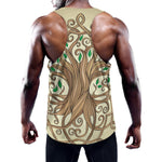 Tree Of Life Celtic Symbol Print Training Tank Top