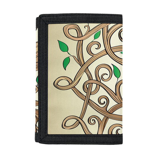 Tree Of Life Celtic Symbol Print Trifold Wallet