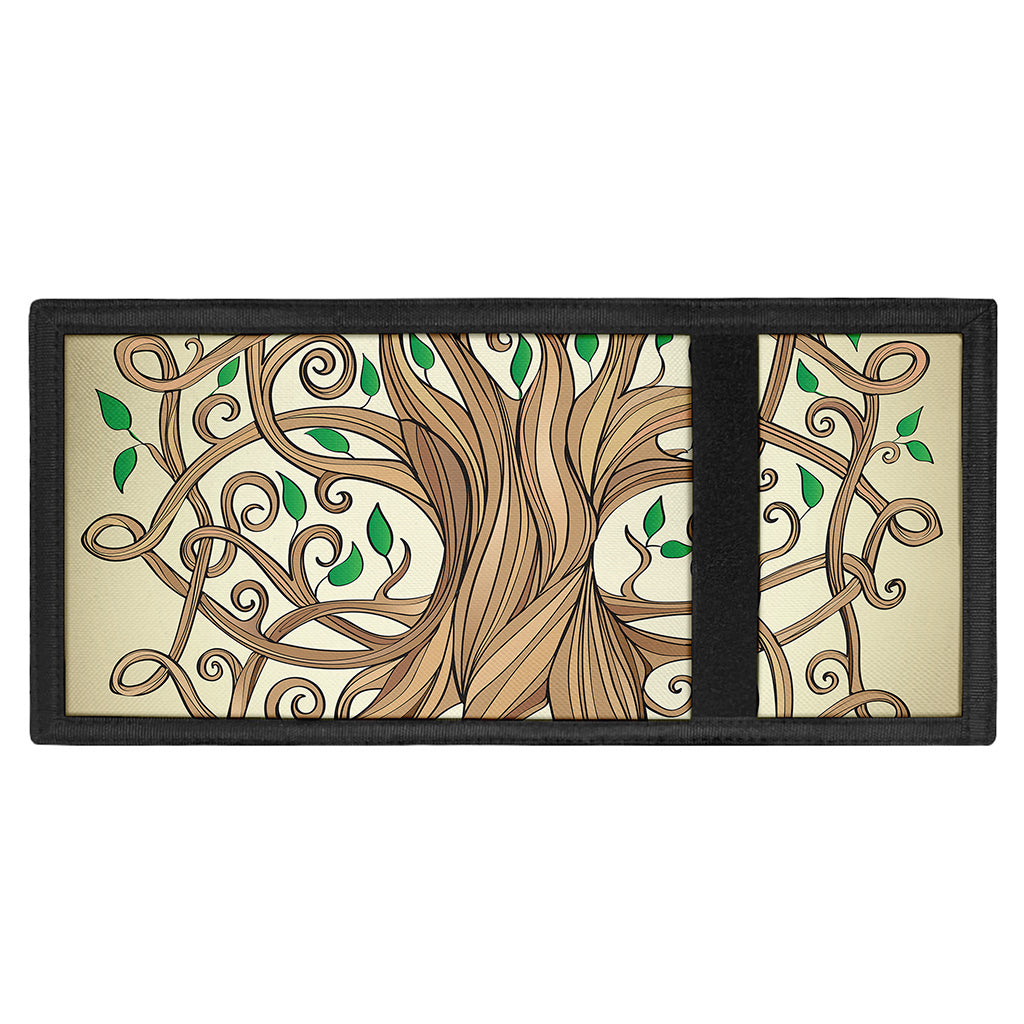Tree Of Life Celtic Symbol Print Trifold Wallet