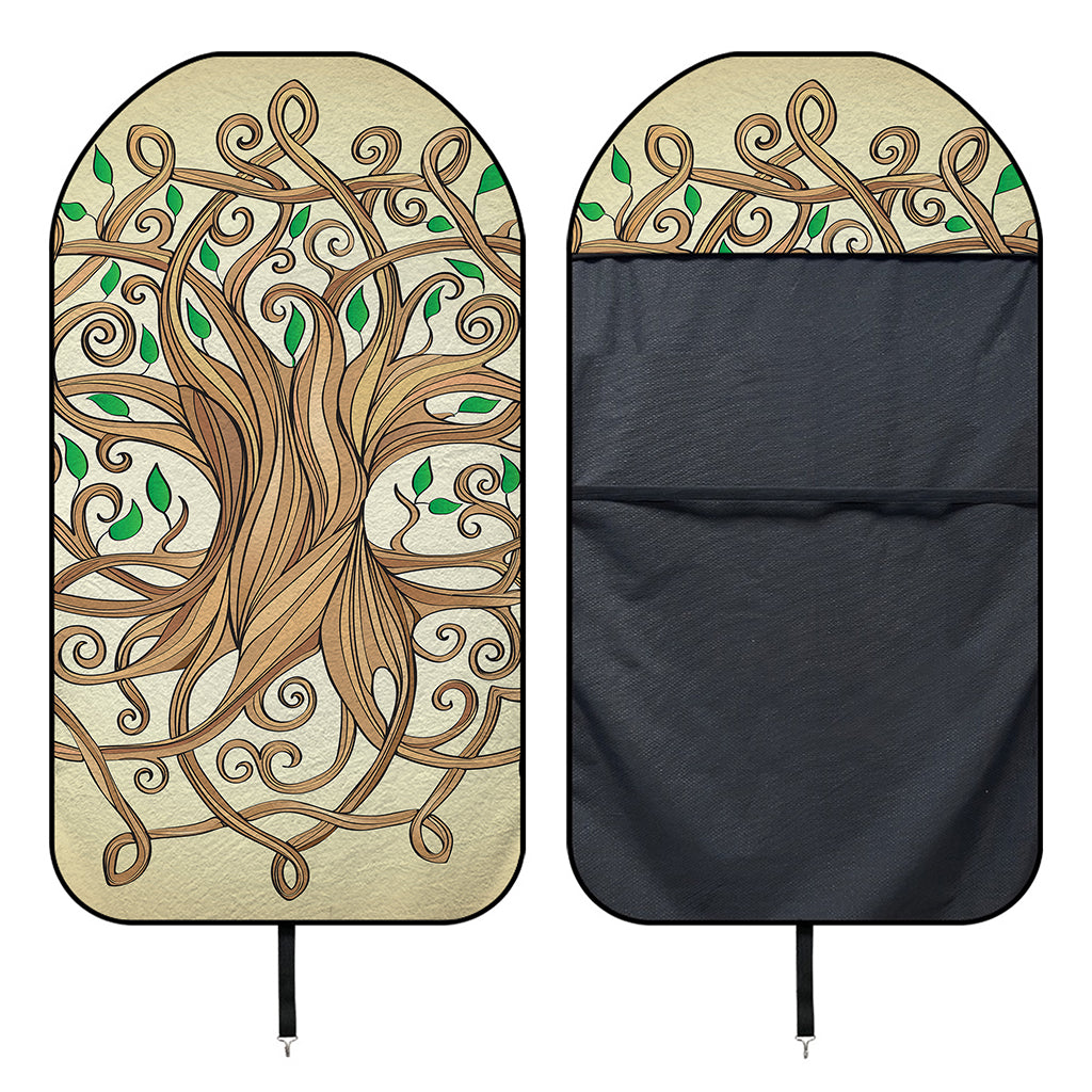 Tree Of Life Celtic Symbol Print Waterproof Car Seat Cover
