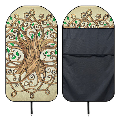 Tree Of Life Celtic Symbol Print Waterproof Car Seat Cover