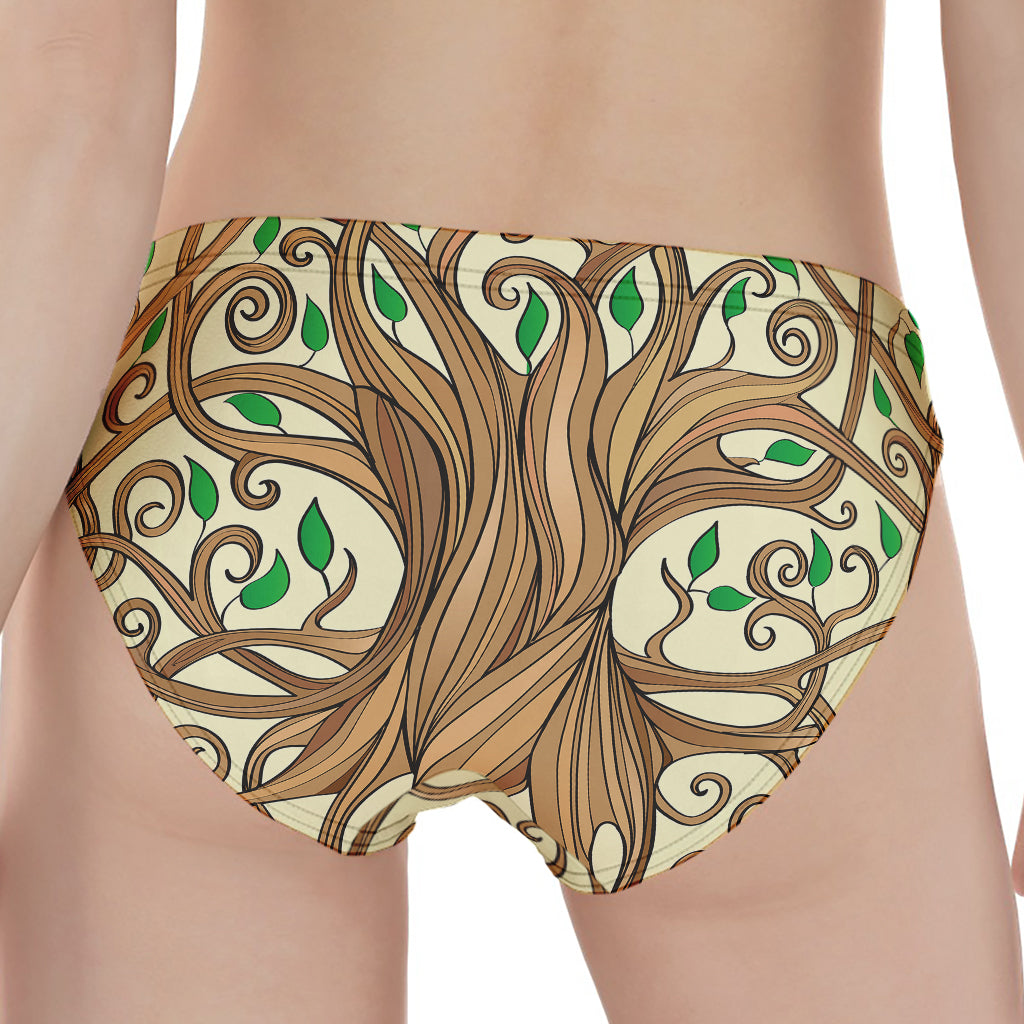 Tree Of Life Celtic Symbol Print Women's Panties