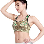 Tree Of Life Celtic Symbol Print Women's Sports Bra