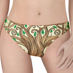 Tree Of Life Celtic Symbol Print Women's Thong