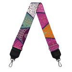 Triangle Bohemian Mandala Pattern Print Bag Strap
