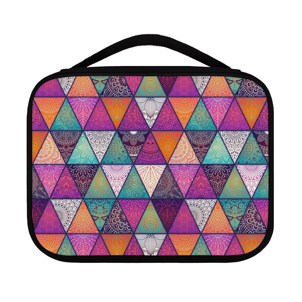 Triangle Bohemian Mandala Pattern Print Classic Bible Case