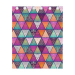 Triangle Bohemian Mandala Pattern Print Curtain