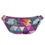 Triangle Bohemian Mandala Pattern Print Fanny Pack