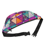 Triangle Bohemian Mandala Pattern Print Fanny Pack
